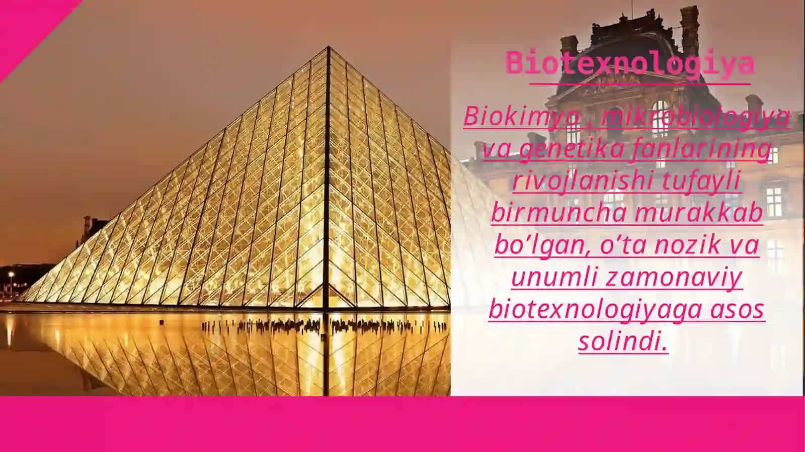 Biotexnologiya yo’nalishlari 4