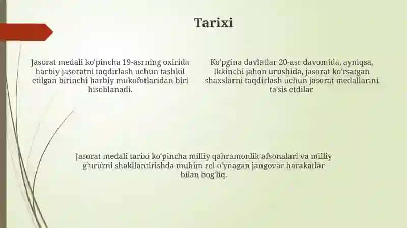 “Jasorat” medali 4