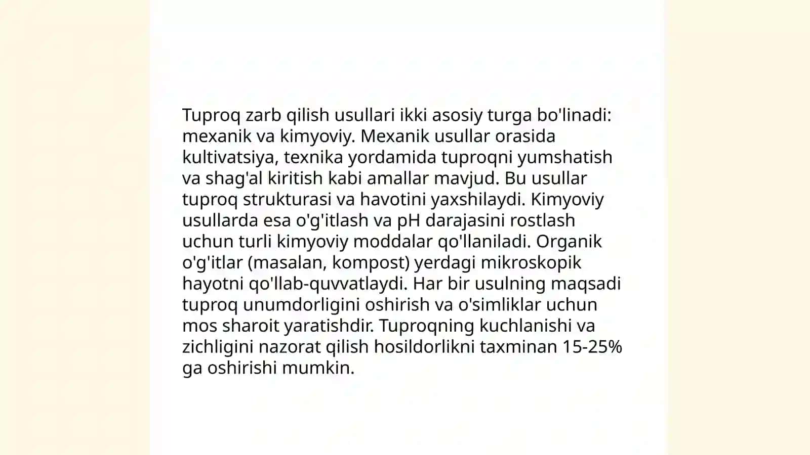 Yer tayyorlash texnikalari 4