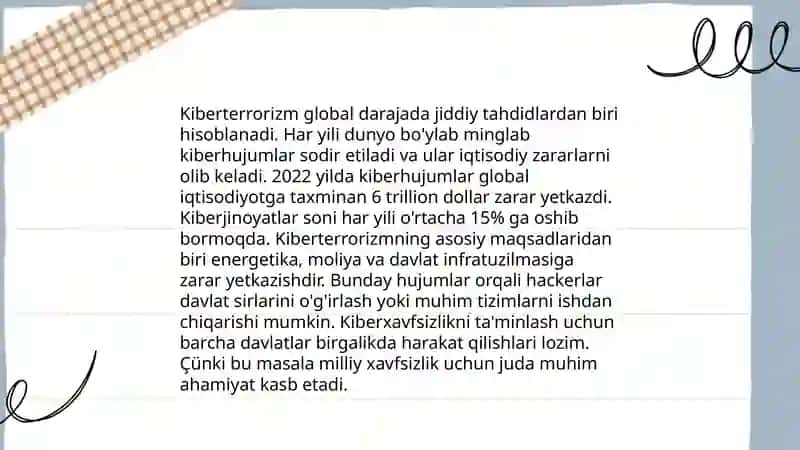Kiberterrorizm va kiberbuling 4