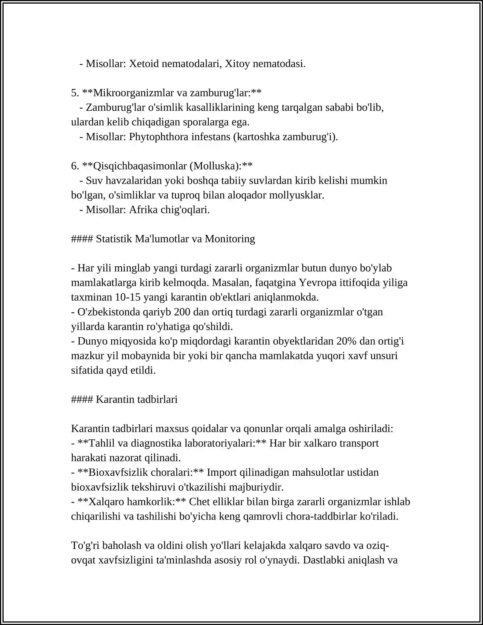 TASHQI KARANTIN OBYEKTLARI 4