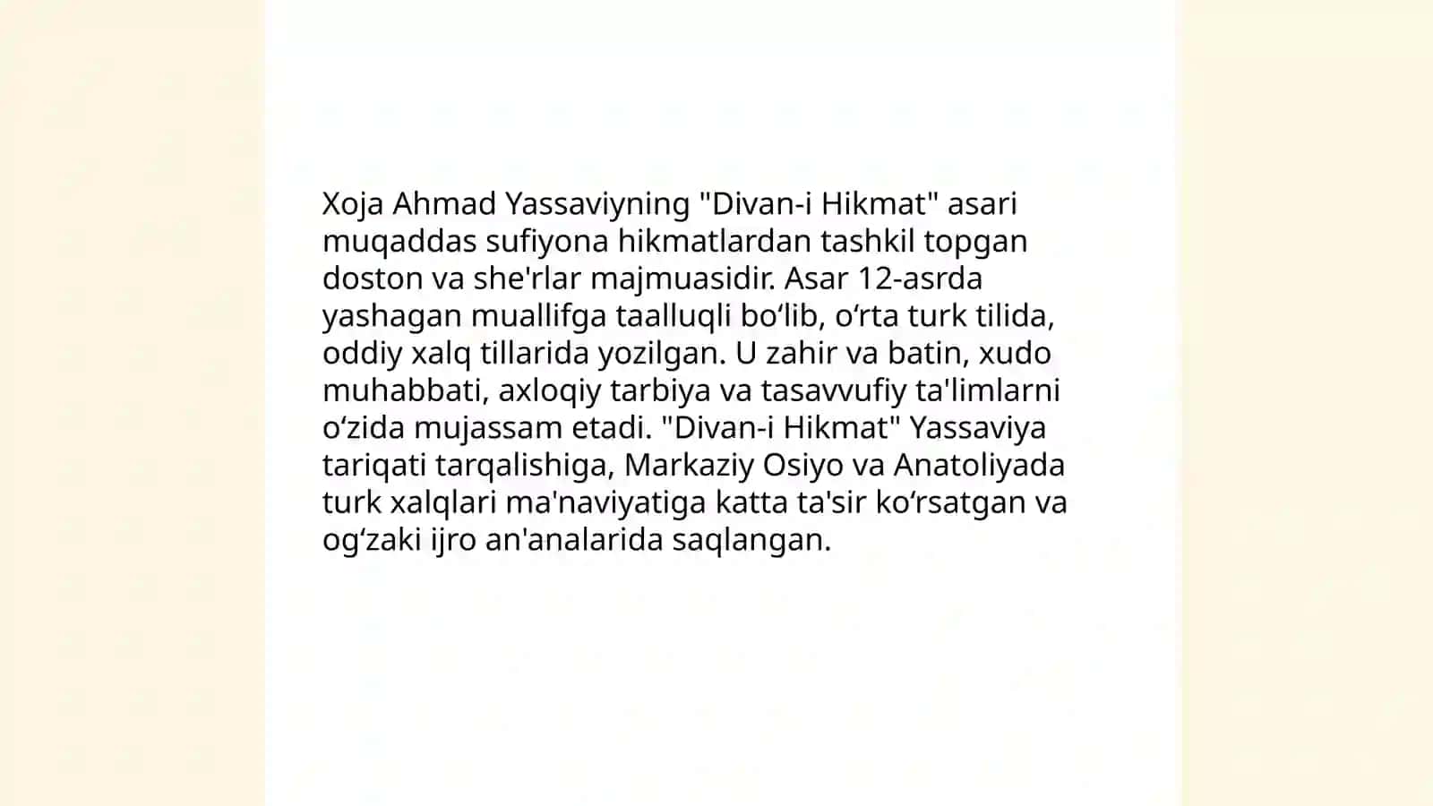 Xòja Ahmad Yassaviy 4