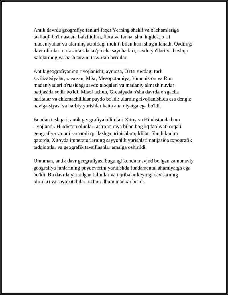 Antik davr geografiyasi 4