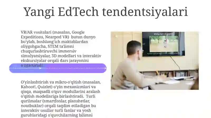 Shaxsiylashtirilgan o'quv yo'llari 4