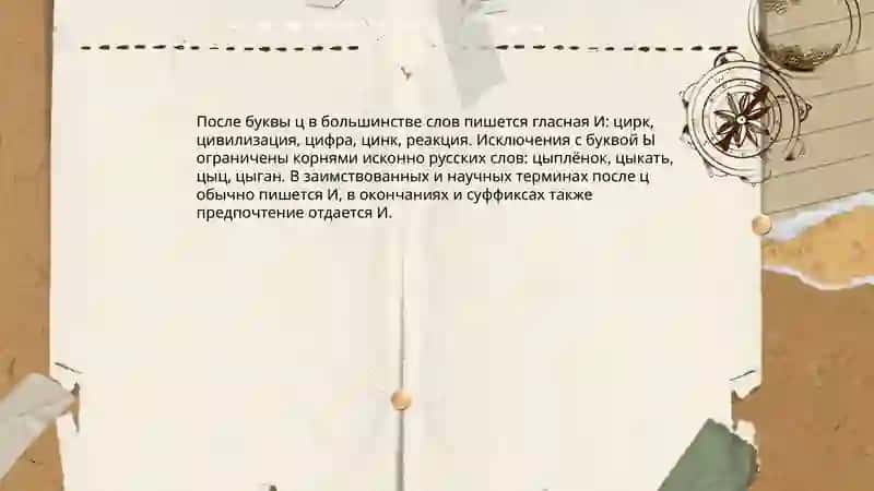 Правописание гласных после шипящих и ц 4