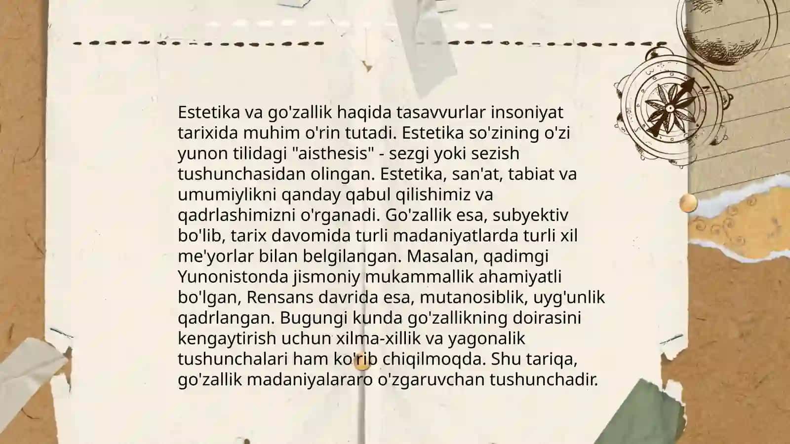 Etika va Estetika: San’at, Madaniyat va Axloqiy Ideal 4