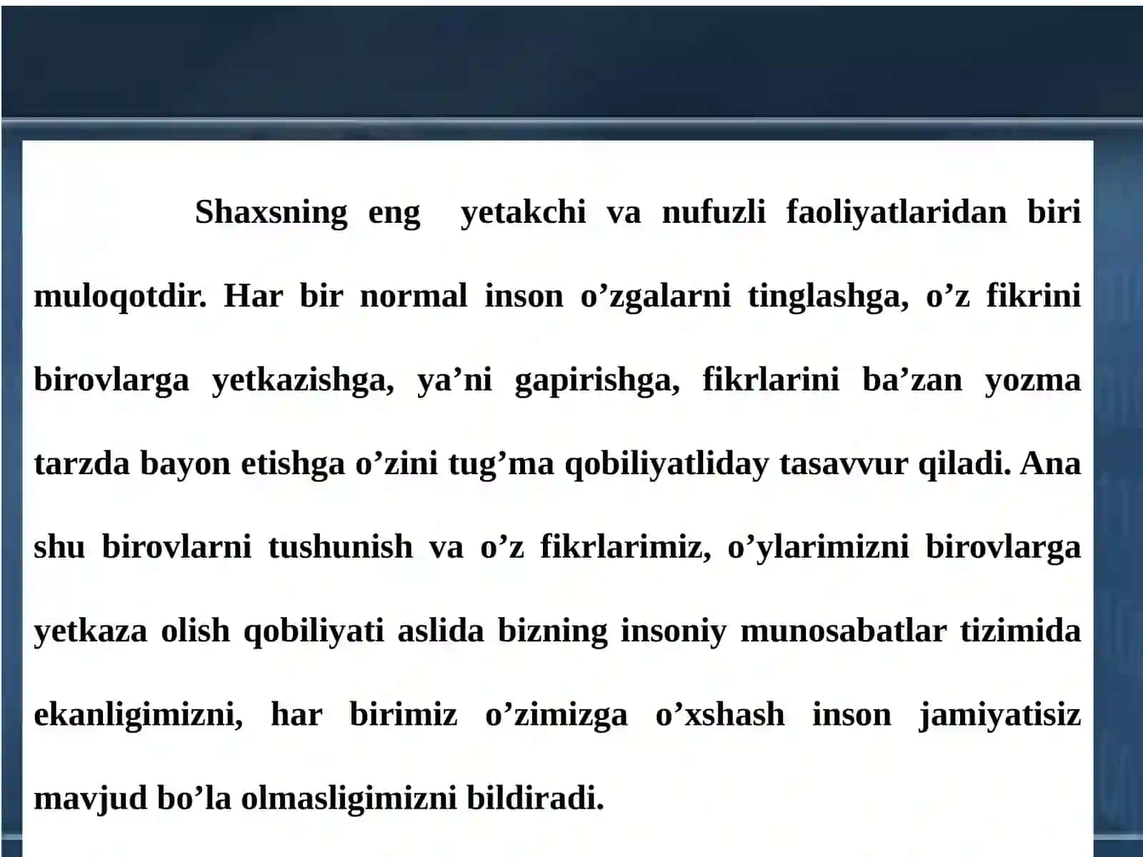 Muloqot va uning turlari 4