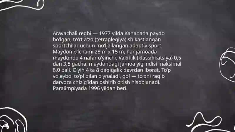 Adaptiv sport turlari 4