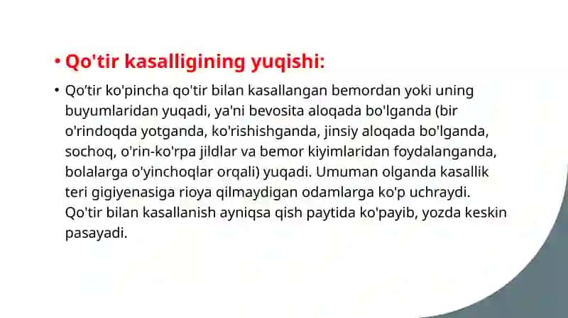 TERINING PARAZITAR KASALLIKLARI.(QO’TIR, BITLASH) 4