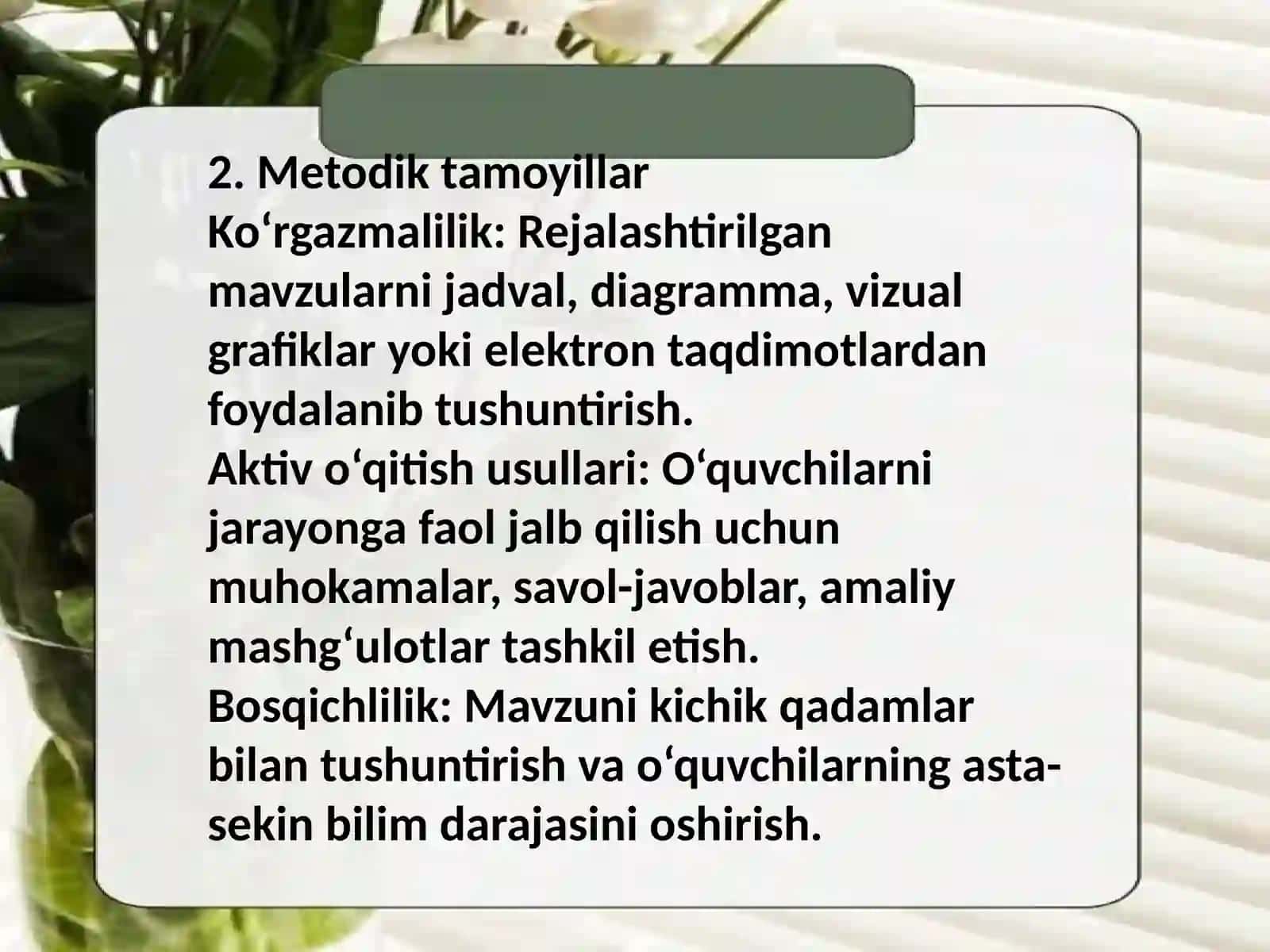 Mirzayeva Zarnigorning taqdimoti 4