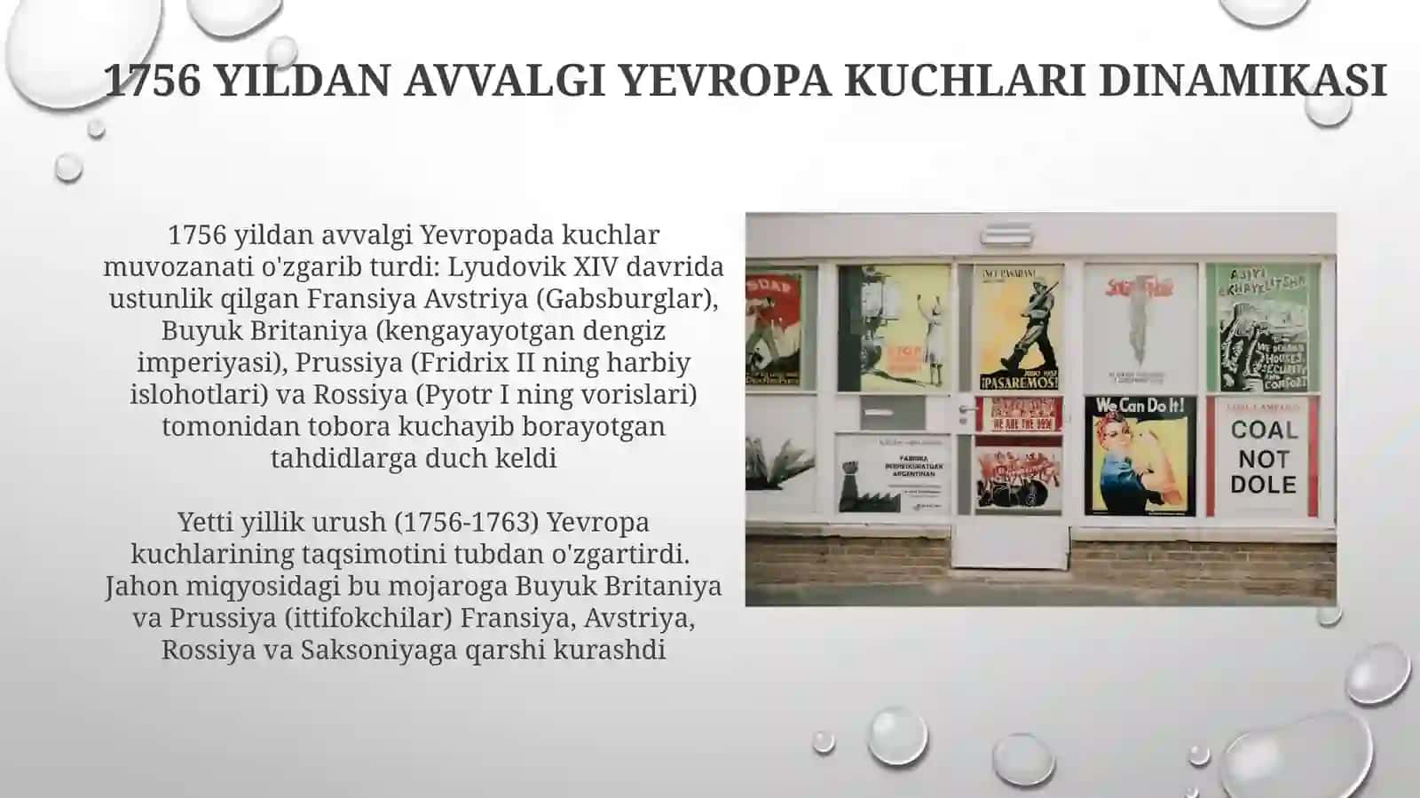 XVIII asrning ikkinchi yarmidagi xalqaro munosabatlar 4
