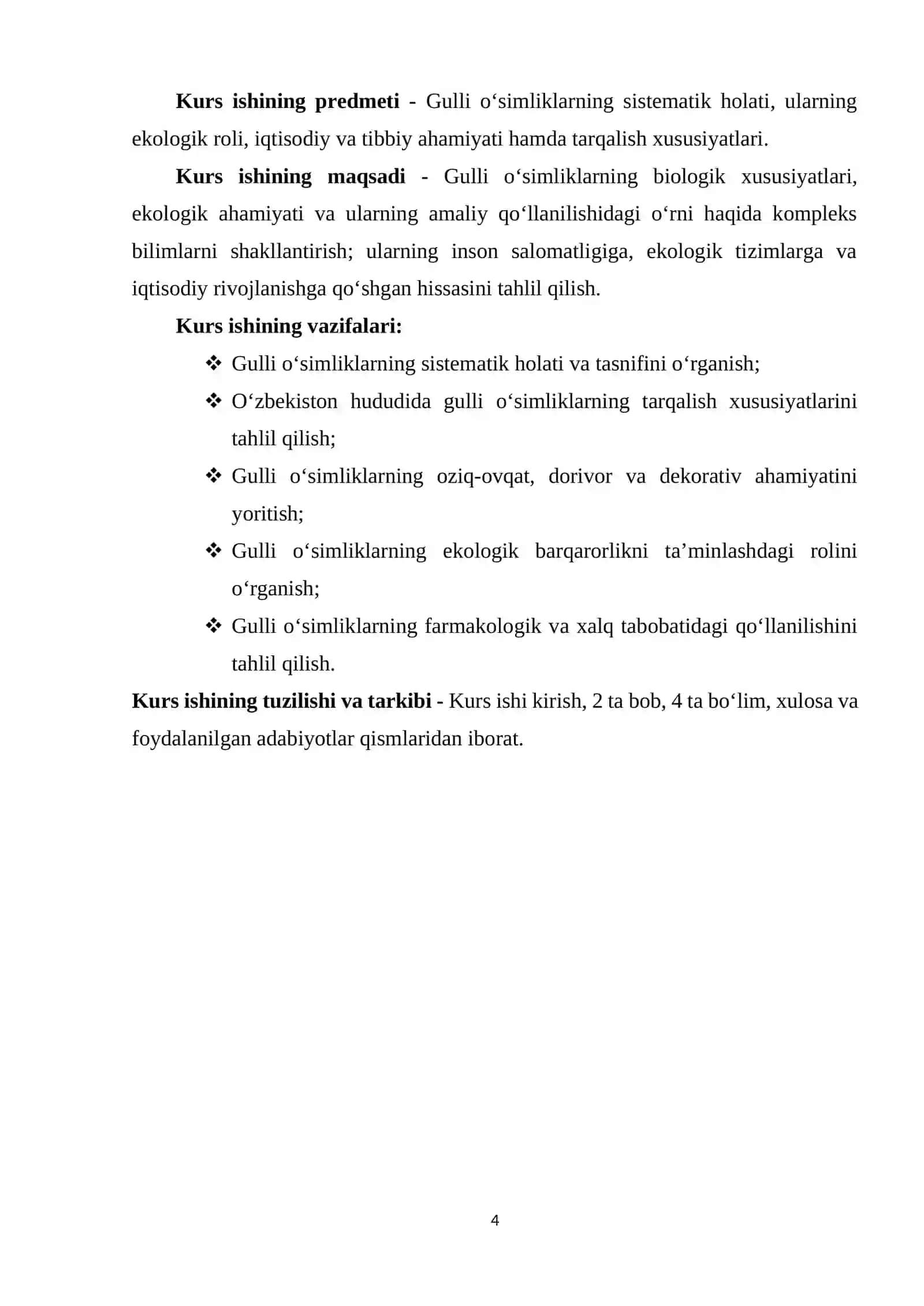 Gulli o'simliklarning xilma xilligi va tarqalishi 4