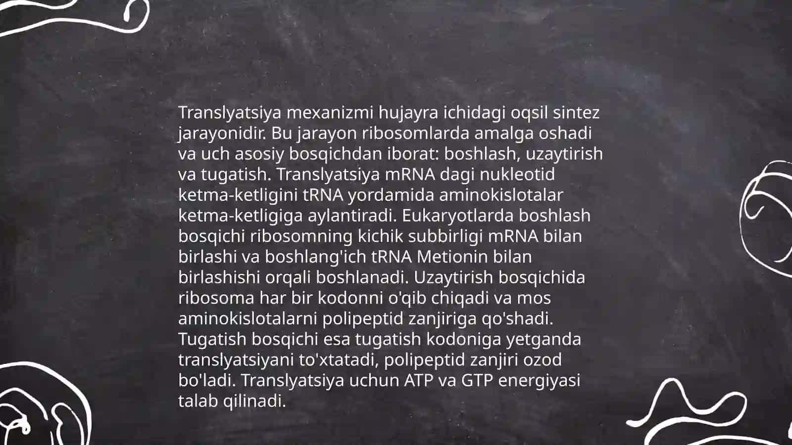 Turli RNK larning strukturaviy darajasi 4