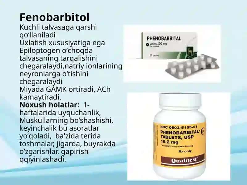 Tutqanoqqa va parkinsonizm qarshi moddalar 4