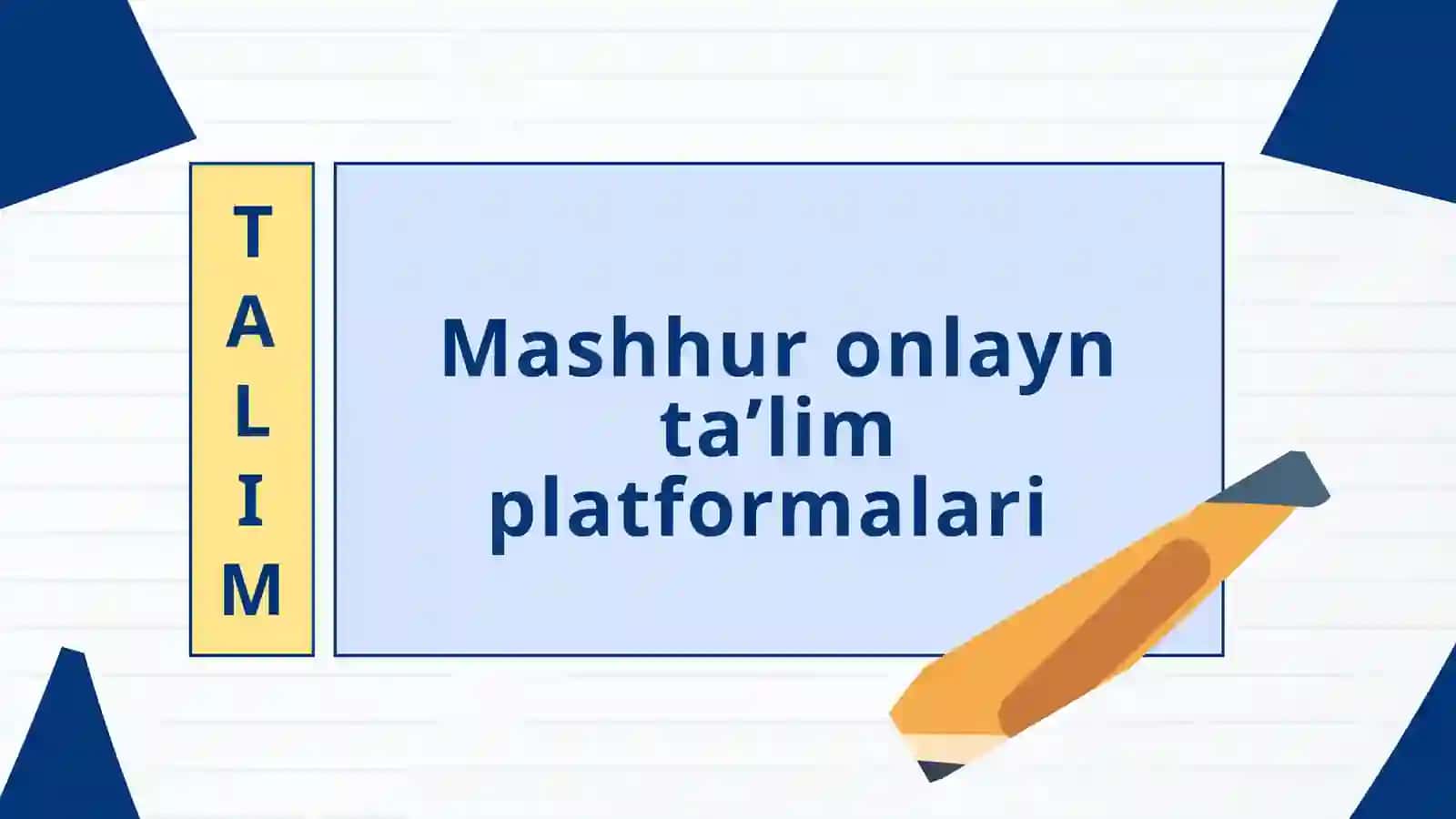 OLIY TA’LIMDA ONLAYN TA’LIM PLATFORMALARIDAN FOYDALANISH 4