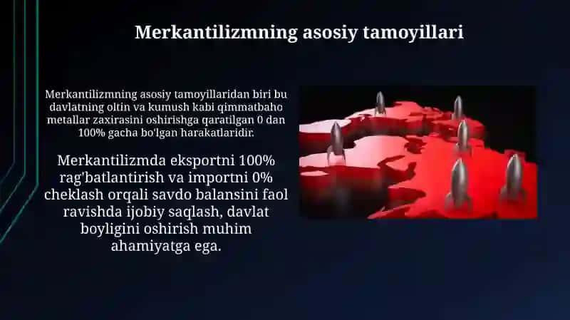 Merkantelizm tushunchasi 4