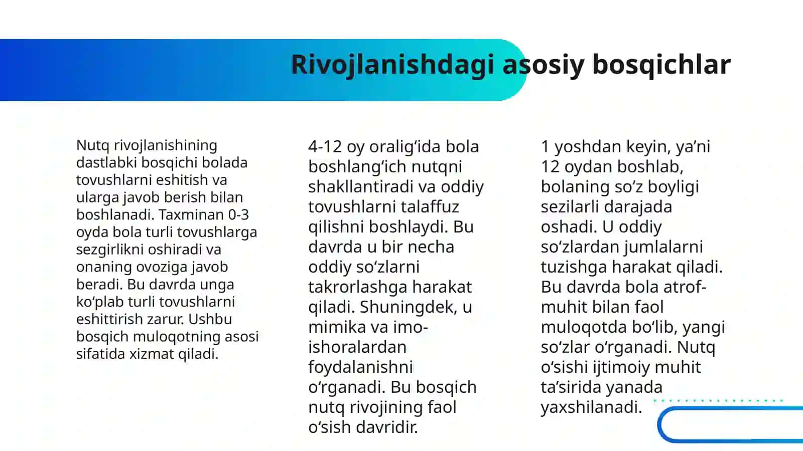 ILK BOLALIK DAVRIDA NUTQ OʻSTIRISH 4