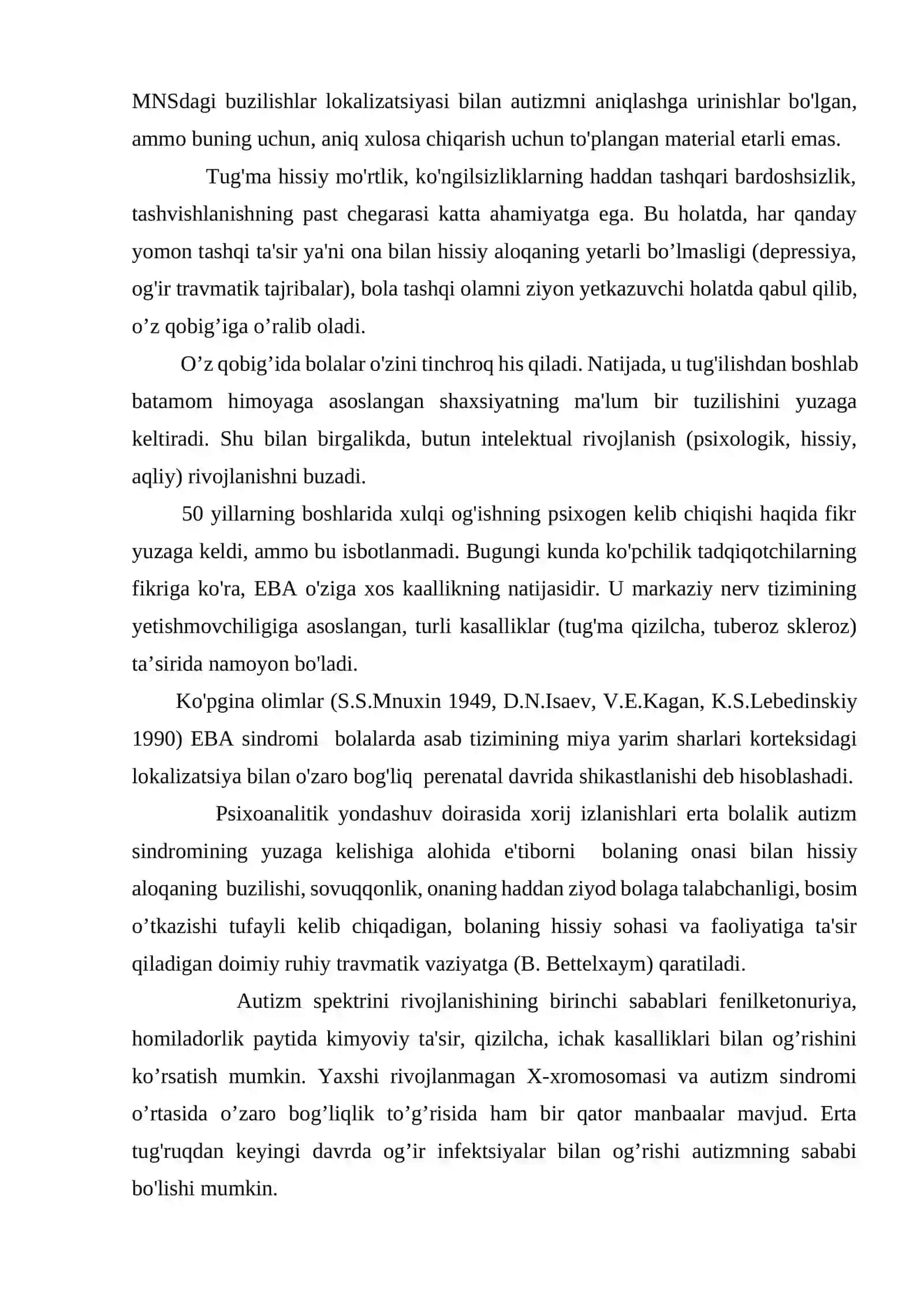 ILK YOSHDAGI BOLALARDA AUTIZM SINDROMI 4