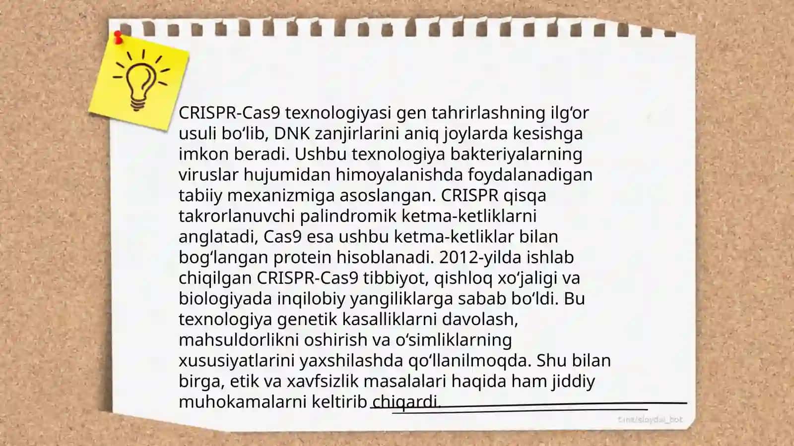 Genetikaning yangi yo’nalishlari 4