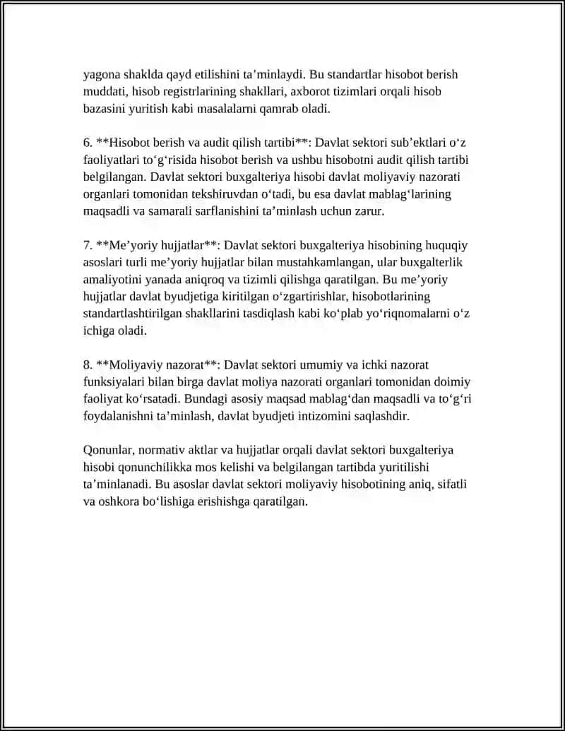 O‘ZBEKISTON RESPUBLIKASI OLIY TA’LIM FAN VA INNOVATSIYA VAZIRLIGI TOSHKENT DAVLAT IQTISODIYOT UNIVERSITETI MUSTAQIL ISH 4