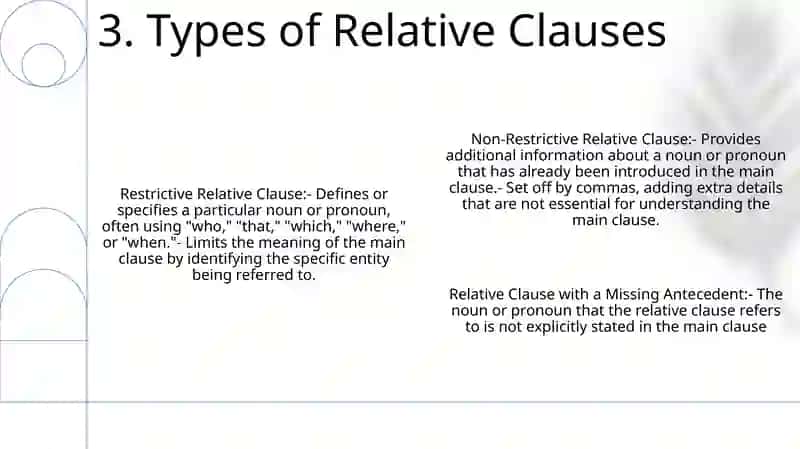 Relative Clause 4