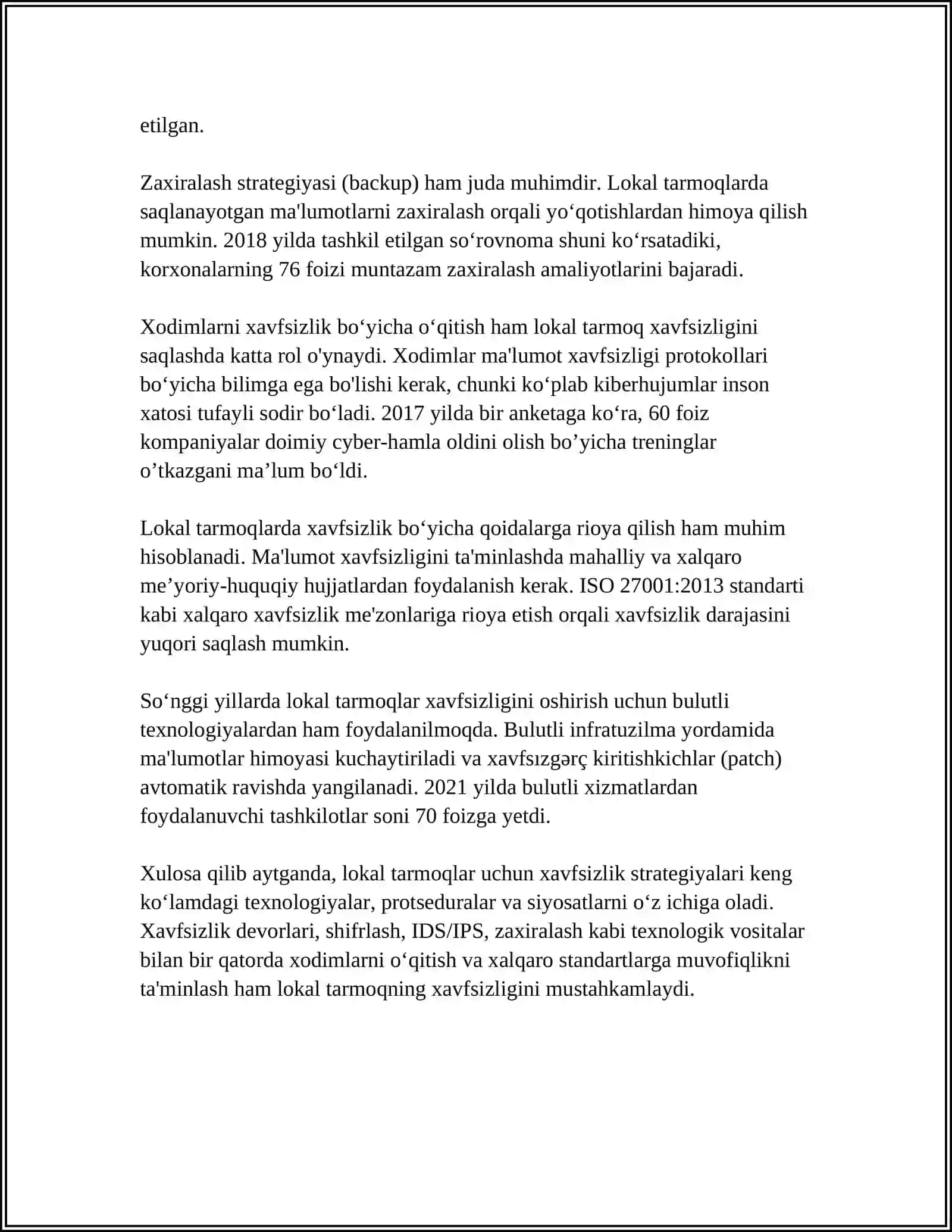 LOKAL TARMOQLARNI MONITORING VA TAHLIL QILISH 4