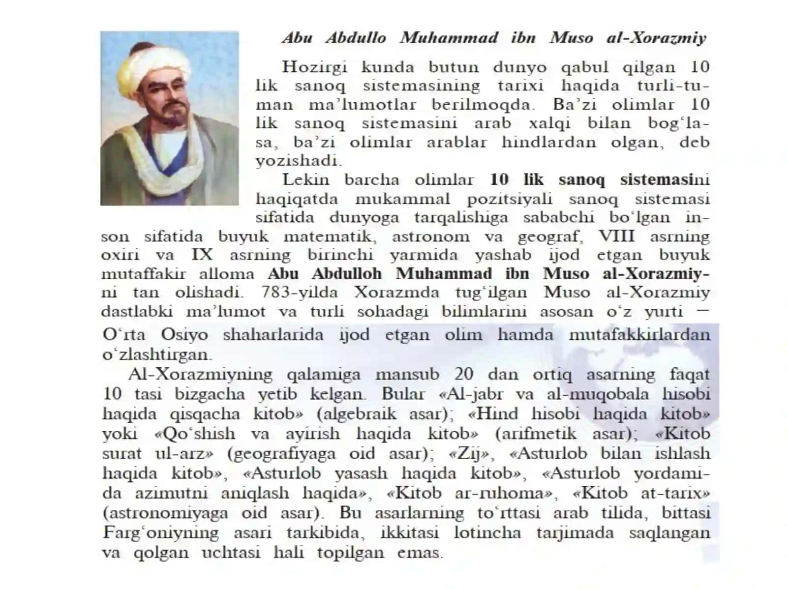 Algoritm va uning xossalari 4