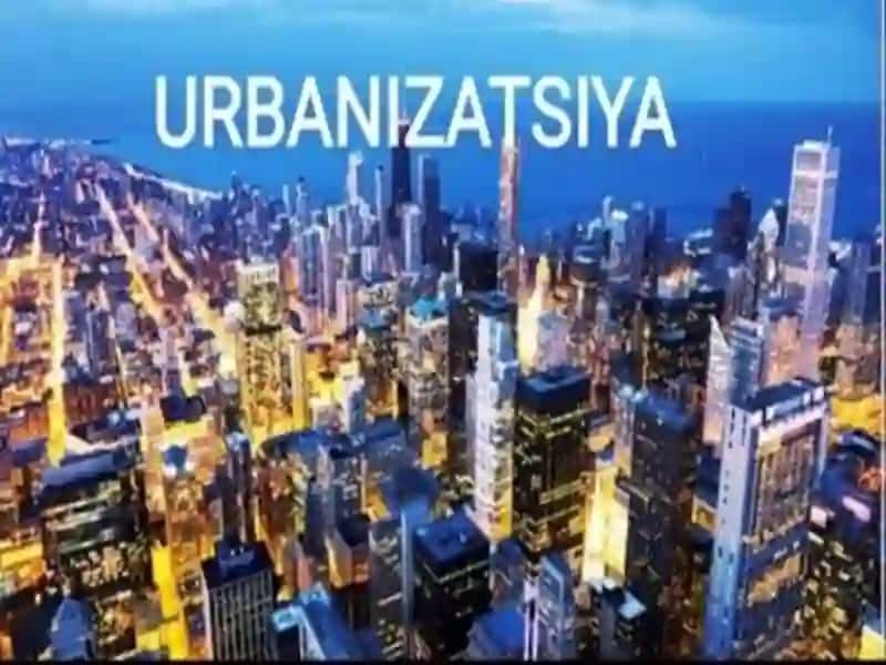 Urbanizatsiya va atrof –muhit 4