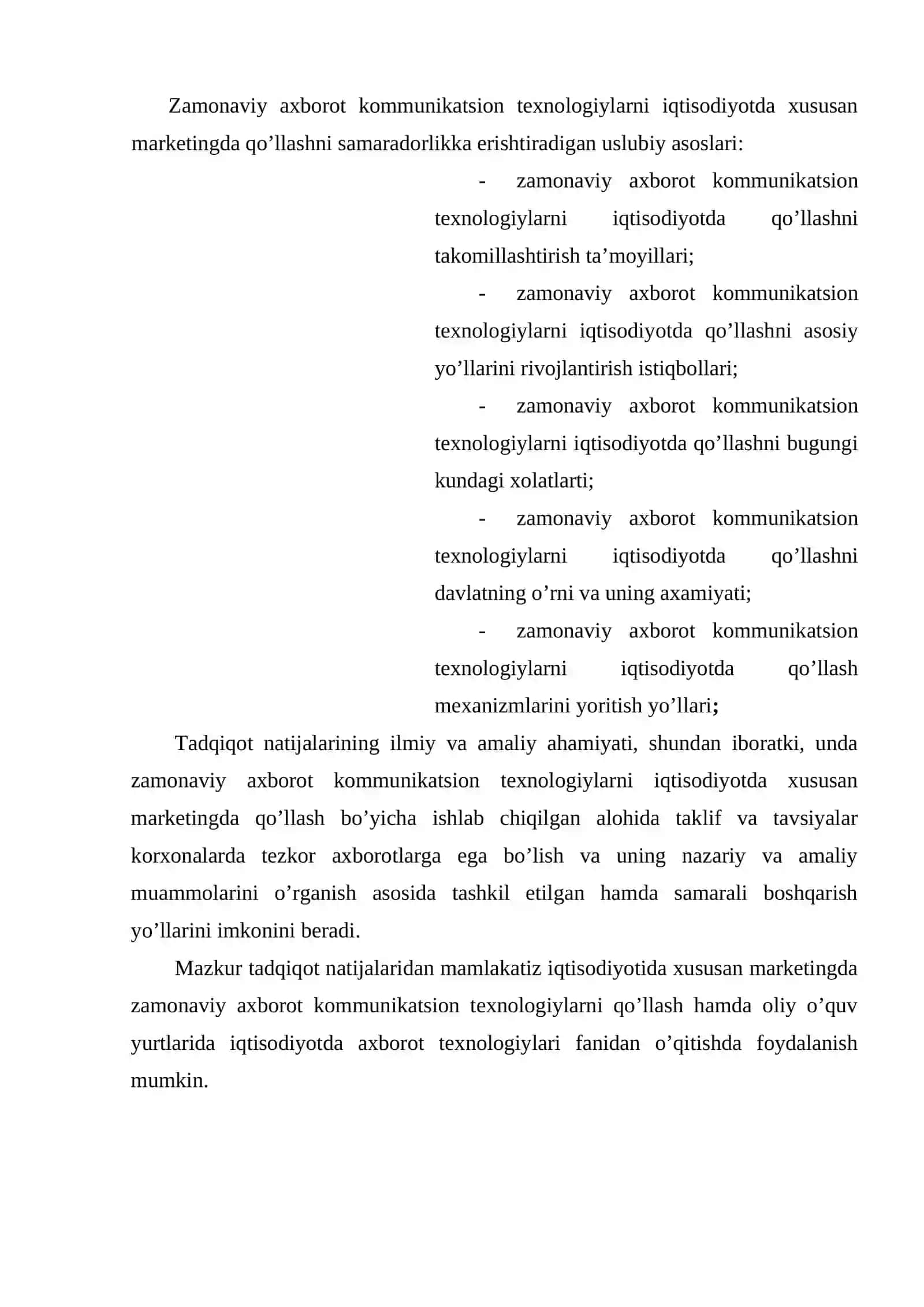 Zamonaviy axborot kommunikatsion texnologiyalardan foydalanish xususiyatlari 4