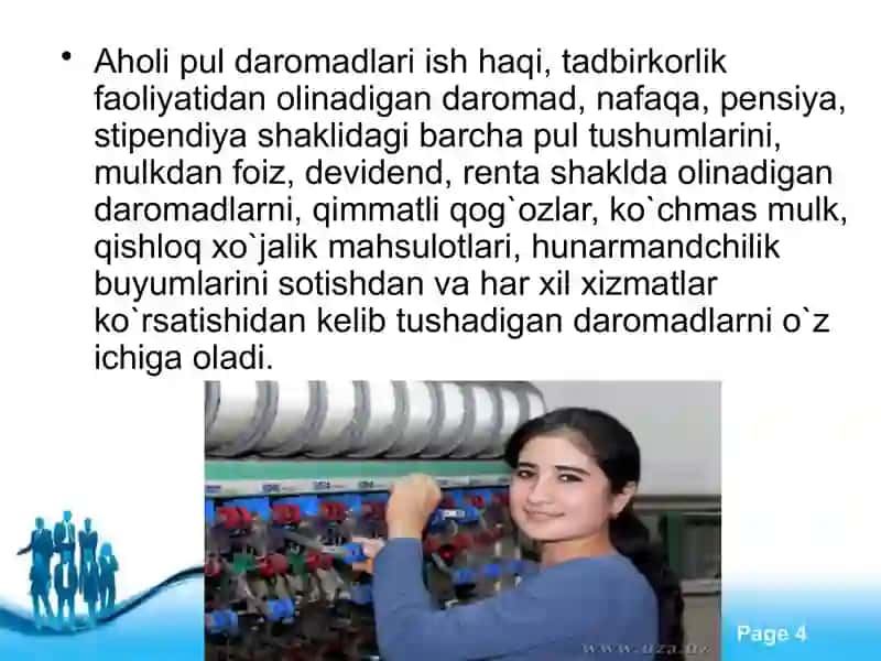 Turmush sifati ko‘rsatkichlari va omillari 4