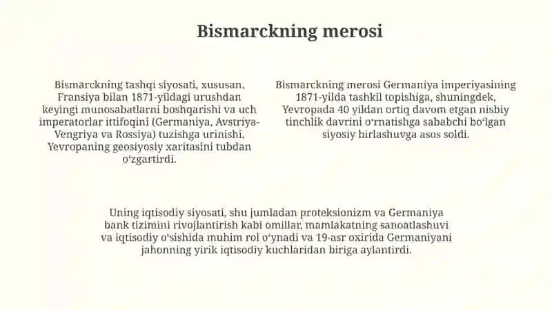Otto fon Bismark 4