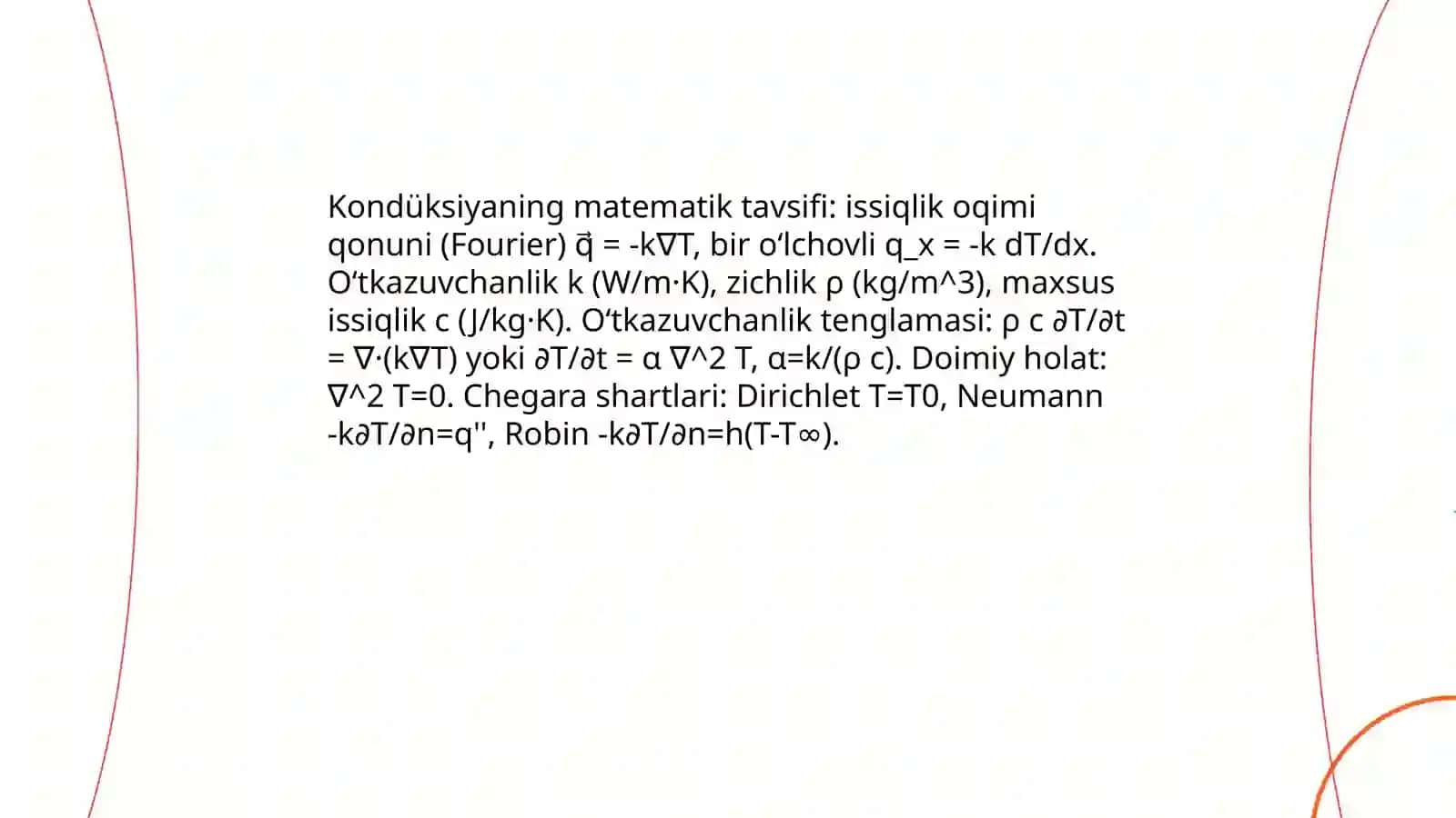 Issiqlik almashinish jarayoni 4