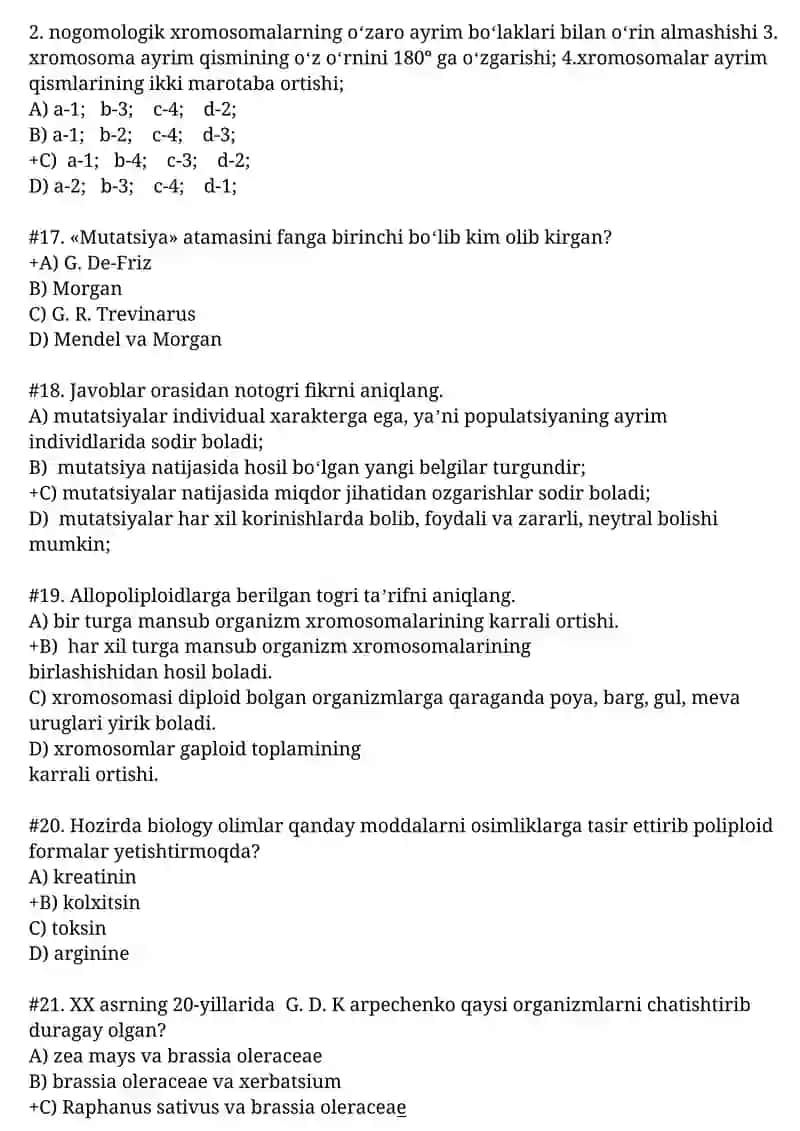 Kolovratkalarga ortiqcha dona bergandan keyin 4