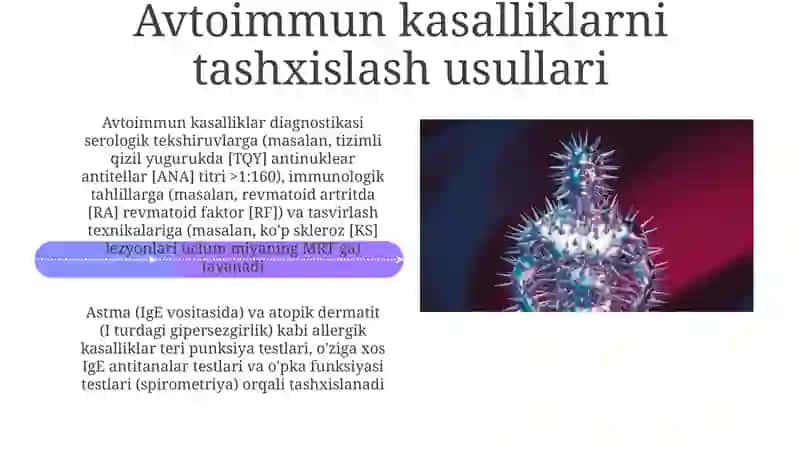 Autoimmun va allergik kasalliklar 4