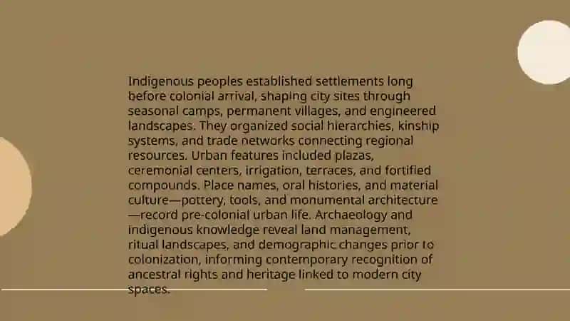 Popular cities. The history of a city 4