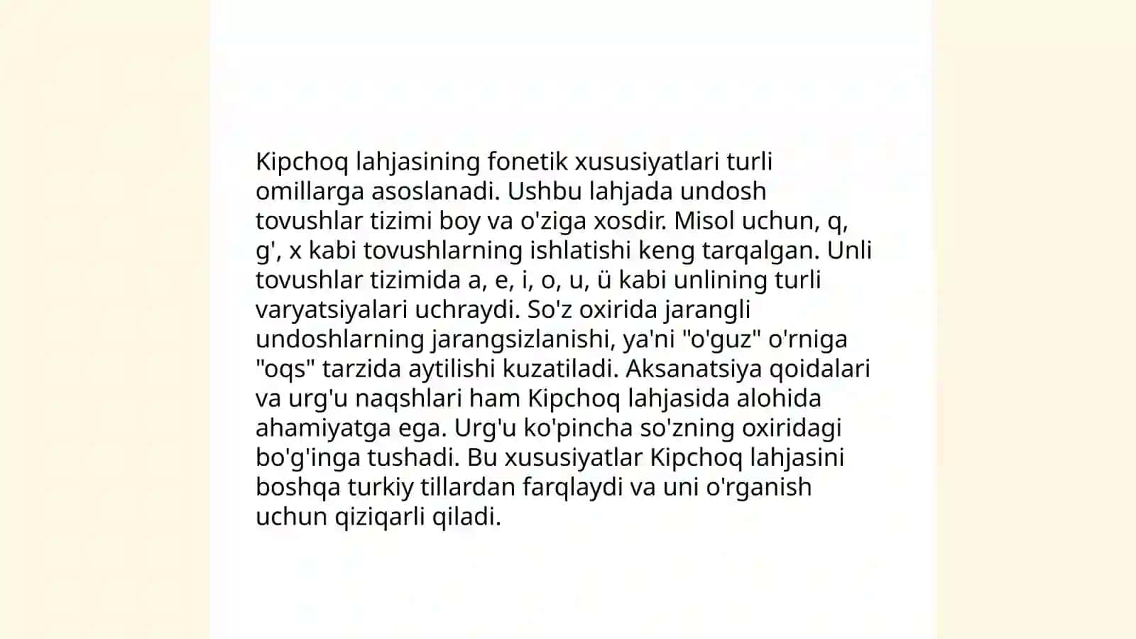 Kipchoq lahjasi 4