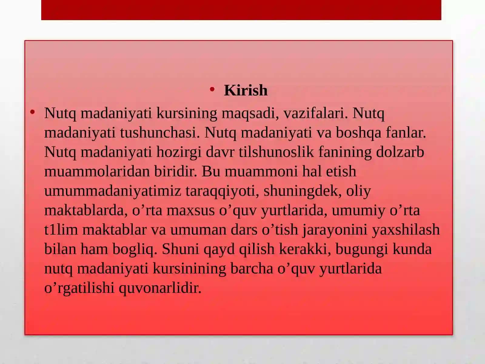 OVOZNI ISHLATISH, O'QITUVCHI OVOZINING XUSUSIYATLARI 4