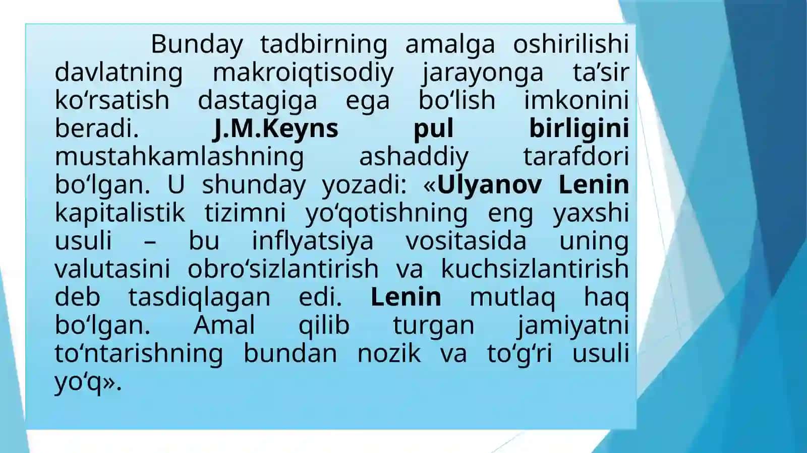 DJONMEYNARD KEYNS TA’LIMOTI VA NEOKEYNSCHILIK 4