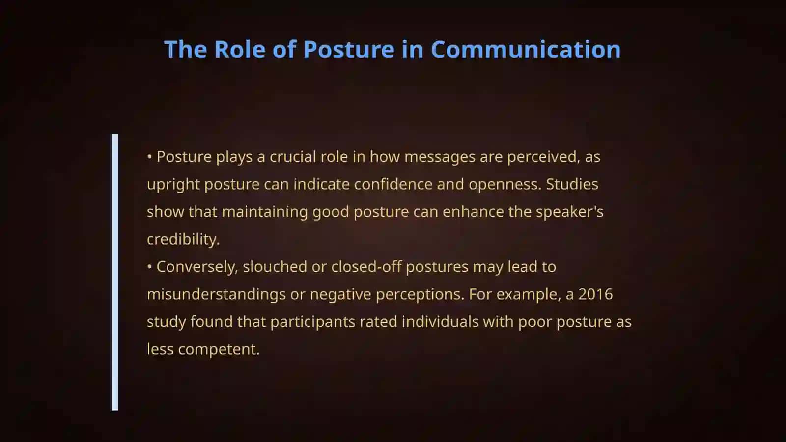 Dressing perfectly body movement vocal qualities 4