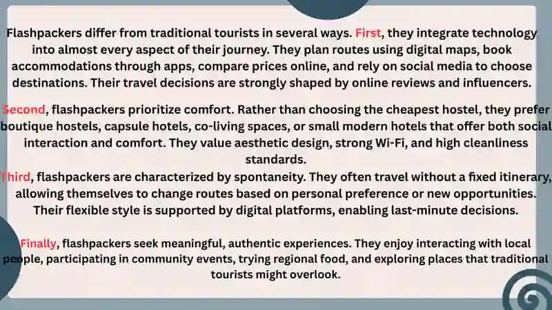 Flashpacking and Event-Based Tourism 4