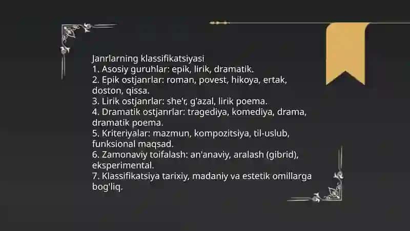 Adabiy tur va janrlar 4