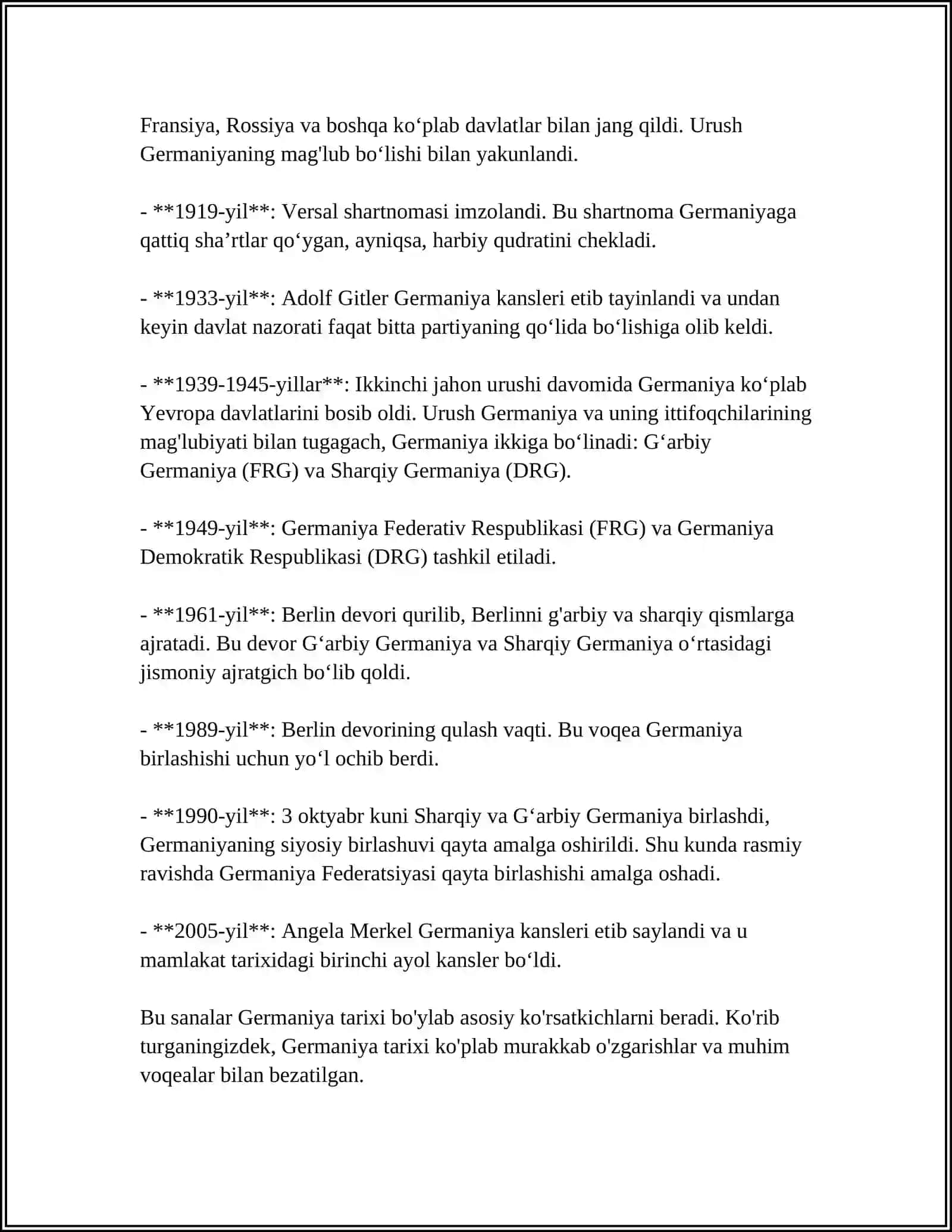 GERMANIYA FEDERATSIYASI tarixi 4