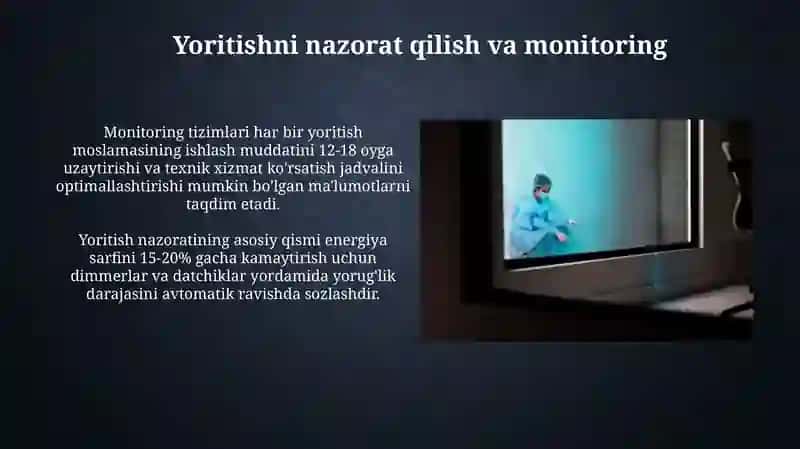 Kasalxonalar yoritilganligining gigiyenasi 4