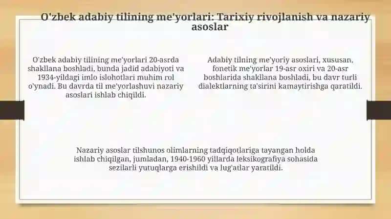Yozma nutq savadxonligi ozbek adabiy til meyorlari 4