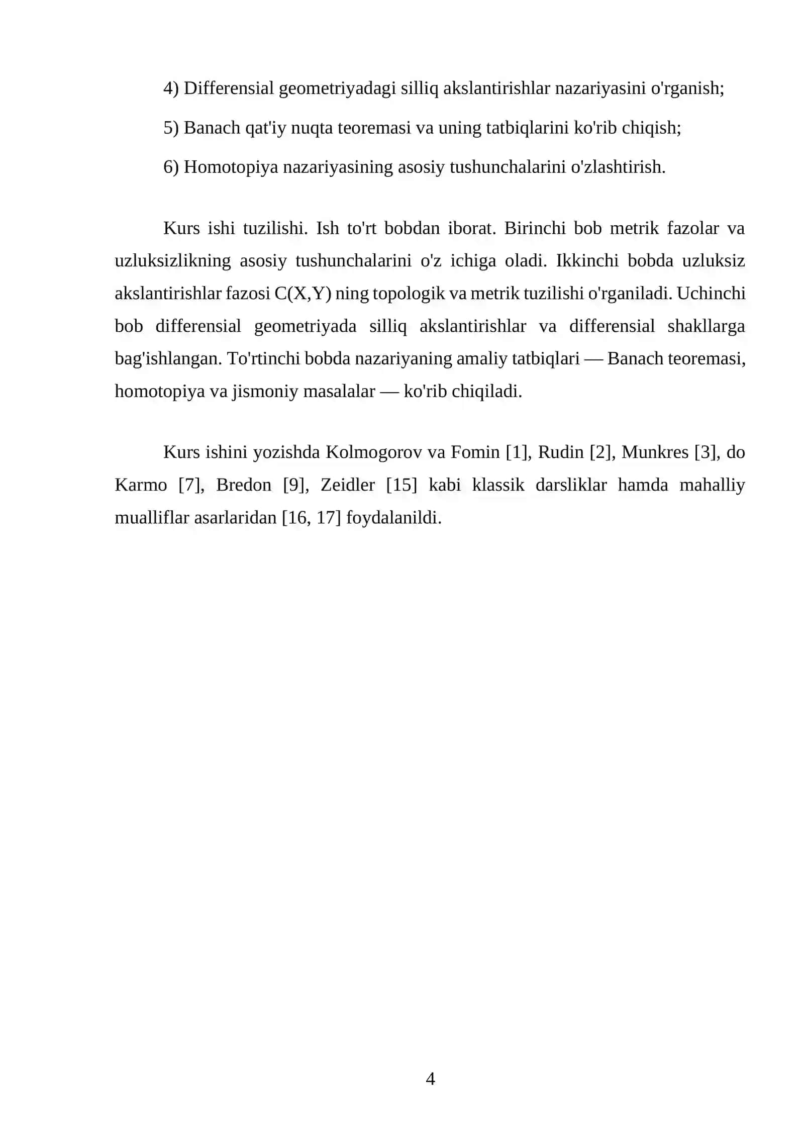 UZLUKSIZ AKSLANTIRISHLAR FAZOSI 4