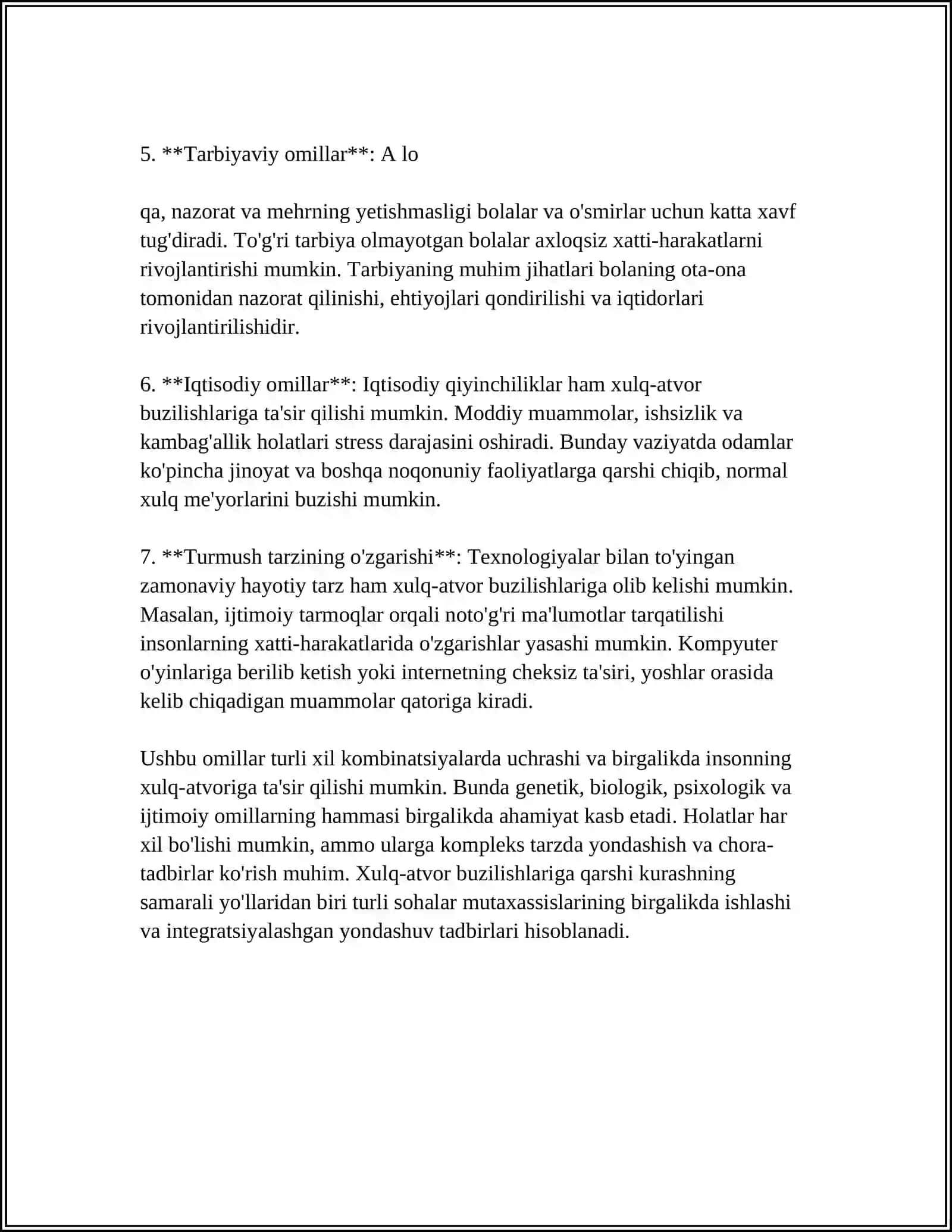 XULXI OG‘ISHGAN BOLALAR 4