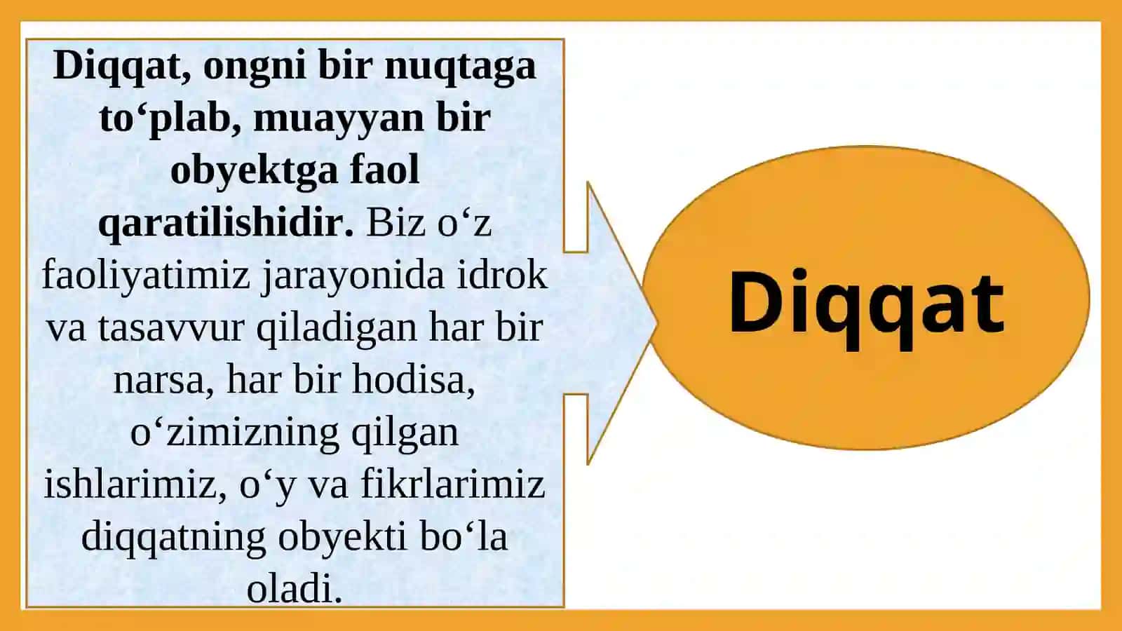 Diqqat haqida tushuncha 4