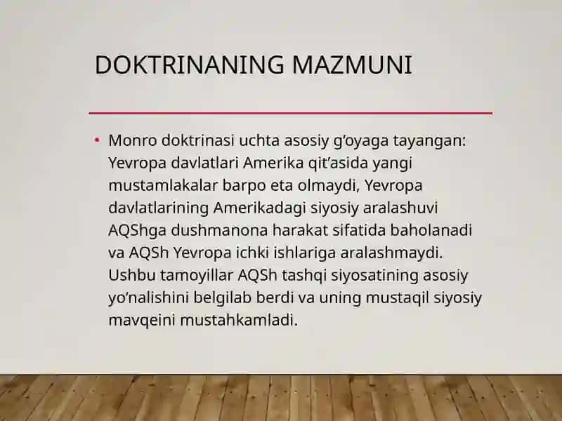 Monro Doktrinasi 4