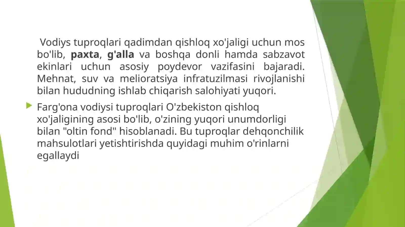 Farg‘ona Vodiysi Tuproqlari 4