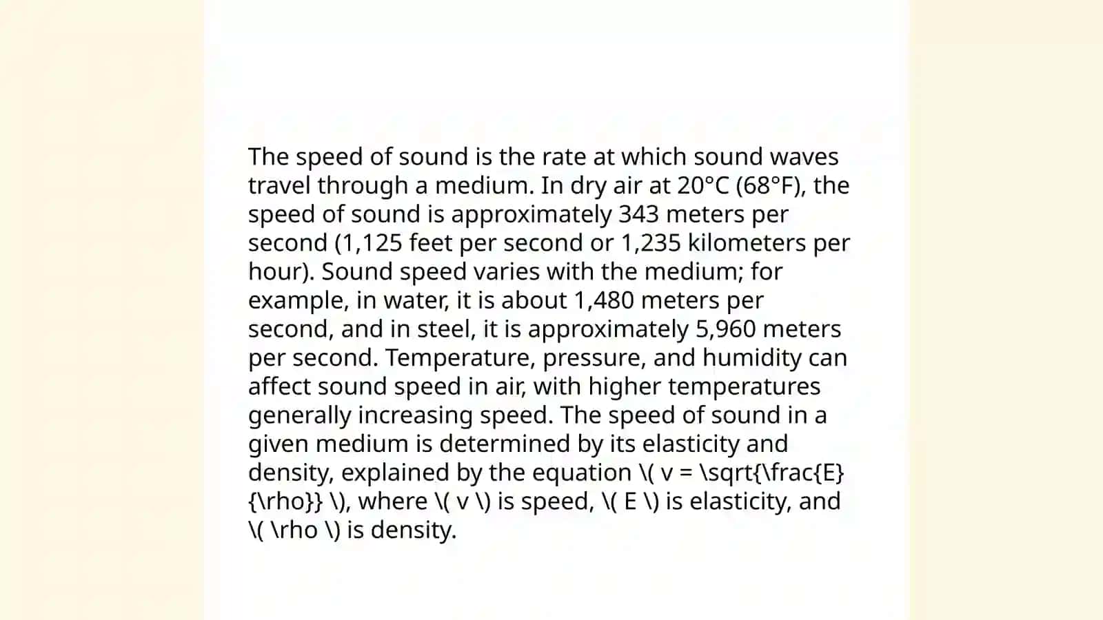 Speed of Light 4